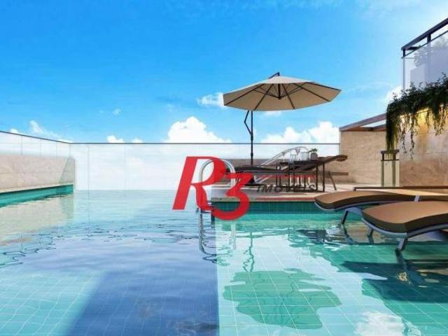 Apartamento com 2 dormitórios à venda, 76 m² por R$ 825.000,00 Itararé São Vicente/SP