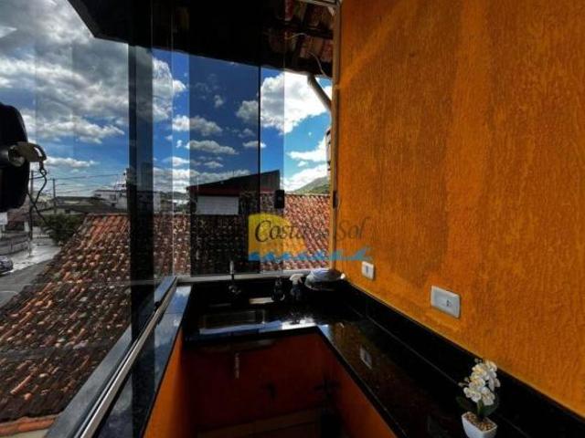 Apartamento com 2 dormitórios à venda, 78 m² por R$ 420.000,00 Sítio do Campo Praia Grande/SP