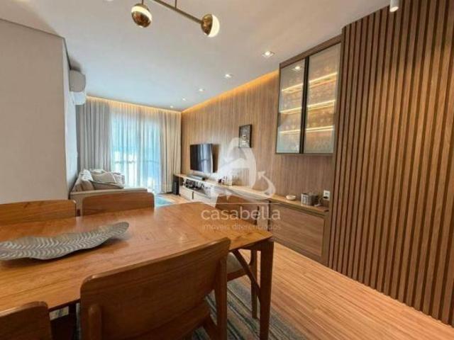 Apartamento com 2 dormitórios à venda, 78 m² por R$ 895.000,00 Ponta da Praia Santos/SP