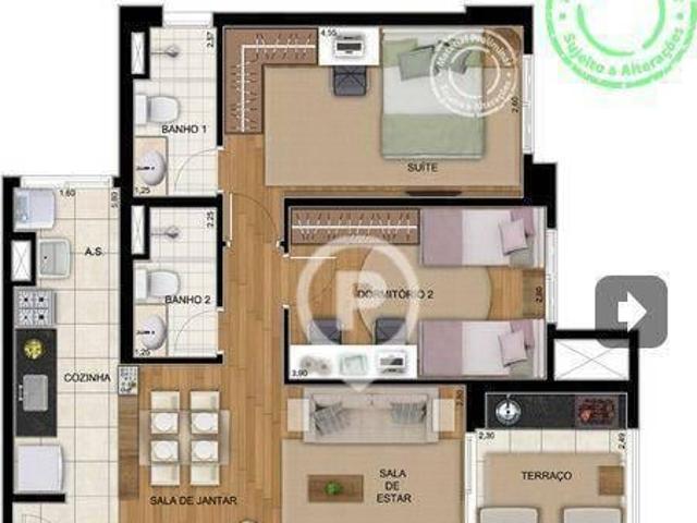 Apartamento com 2 dormitórios à venda, 71 m² por R$ 579.000,00 Independência São Bernardo do Cam