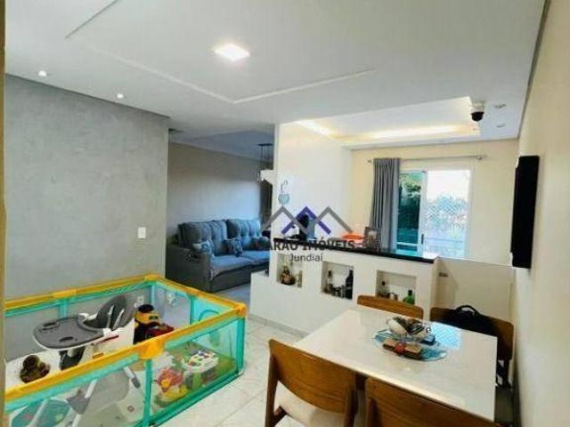 Apartamento com 2 dormitórios à venda, 72 m² por R$ 580.000,00 Jardim Bonfiglioli Jundiaí/SP