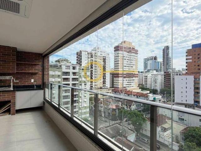Apartamento com 2 dormitórios à venda, 84 m² por R$ 1.610.000,00 José Menino Santos/SP