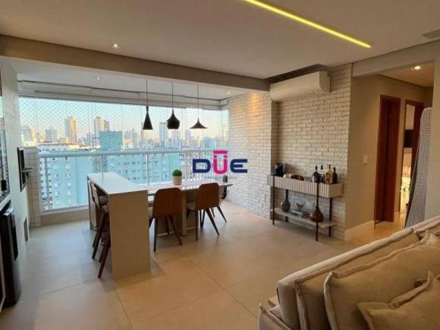 Apartamento com 2 dormitórios à venda, 89 m² por R$ 980.000,00 Campo Grande Santos/SP