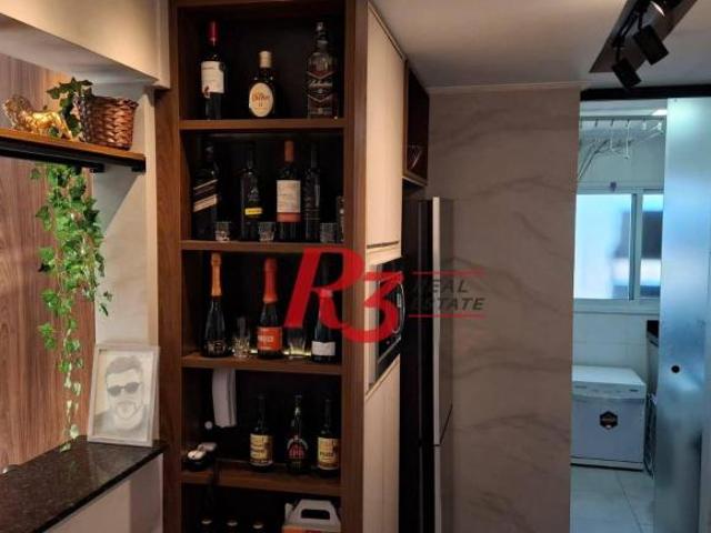 Apartamento com 2 dormitórios à venda, 95 m² por R$ 1.000.000,00 Vila Belmiro Santos/SP