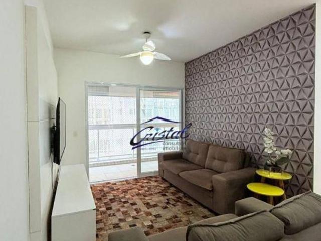 Apartamento com 2 dormitórios à venda, 80 m² por R$ 1.065.000 Gonzaga Santos/SP