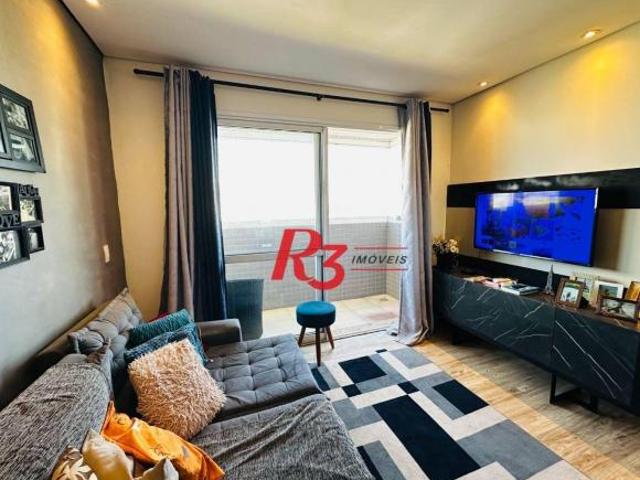 Apartamento com 2 dormitórios à venda, 82 m² por R$ 1.020.000,00 Gonzaga Santos/SP