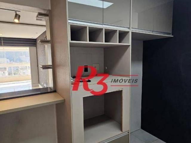 Apartamento com 2 dormitórios à venda, 82 m² por R$ 850.000,00 Vila Belmiro Santos/SP