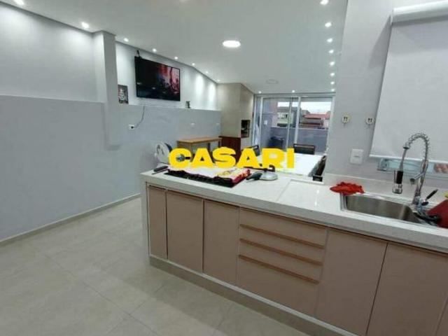 Apartamento com 2 dormitórios à venda, 94 m² Vila Aquilino Santo André/SP