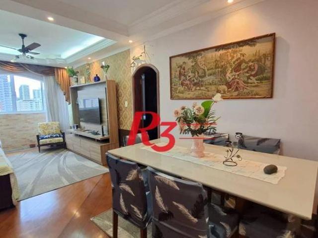 Apartamento à venda, 96 m² por R$ 710.000,00 Campo Grande Santos/SP