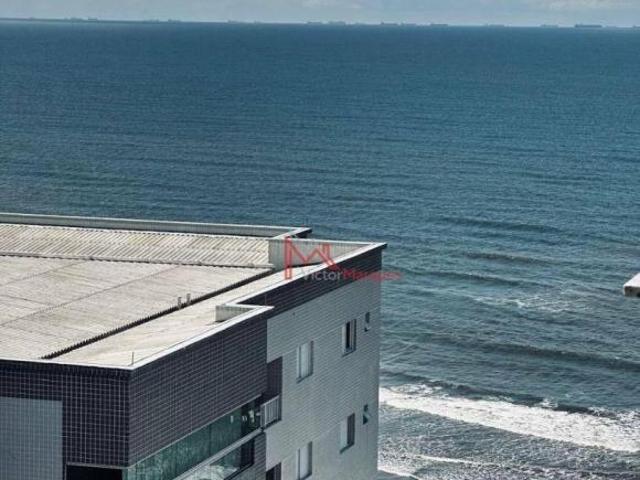 Apartamento com 2 dormitórios c/ VISTA MAR Caiçara Praia Grande/SP