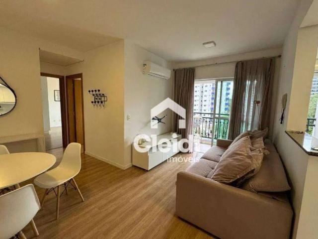 Apartamento com 2 dormitórios para alugar, 67 m² por R$ 4.725,00/mês Atiradores Joinville/SC