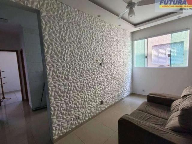 Apartamento com 2 dormitórios para alugar, 68 m² por R$ 2.150,00/mês Cidade Naútica São Vicente/SP