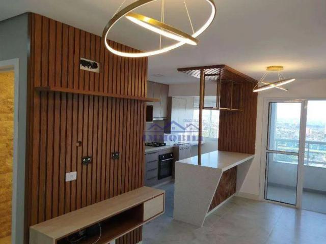 Apartamento com 2 dormitórios para alugar, 68 m² por R$ 3.799,00/mês Villa Branca Jacareí/SP