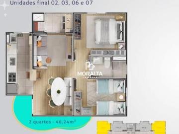 Apartamento com 2 quartos à venda CIC Curitiba/PR