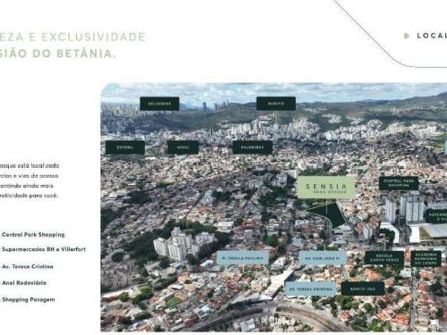 Apartamento com 2 quartos à venda em Belo Horizonte, no bairro Betânia