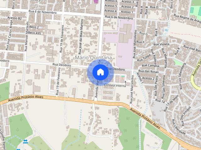 Apartamento com 2 quartos e 48m² para alugar em Mário Quintana, Porto Alegre