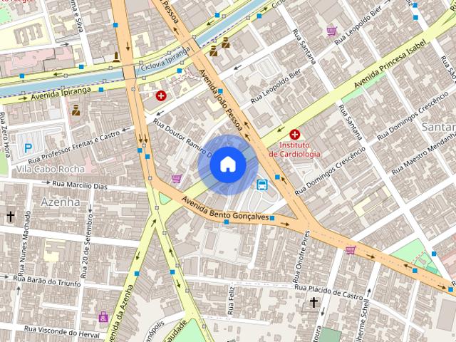 Apartamento com 2 quartos e 53m² para alugar em Azenha, Porto Alegre