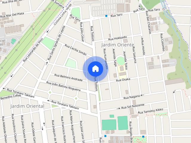 Apartamento com 2 Quartos para alugar, 64m² Jardim Oriente