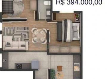 Apartamento com 2 quartos, sacada gourmet, 1 vaga à venda, 51 m² por R$ 394.000 Cidade Patriarca