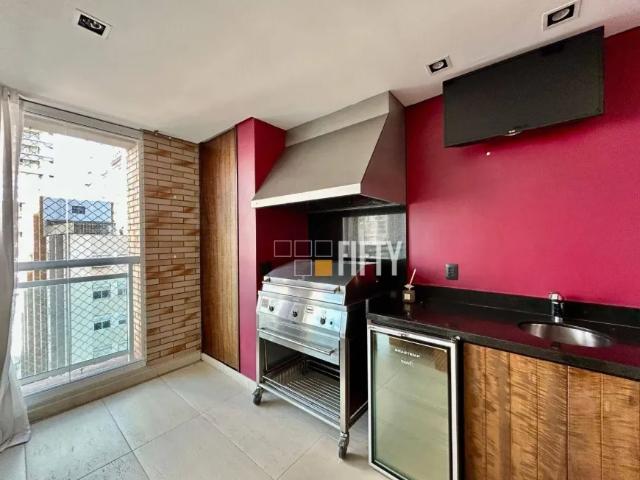 Apartamento com 2 suítes/Varanda Gourmet com Churrasqueira/3 vagas/Mobiliado venda por R$ 4.000.00