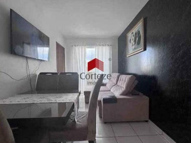 Apartamento com 46,85m² 2 quartos, à venda, no bairro Parque da Fonte em São José dos Pinhais