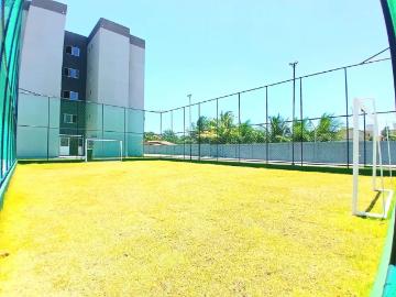 Apartamento com 47m², varanda, sala, 2 quartos sendo 1 suíte, wc social, cozinha, área de serviço