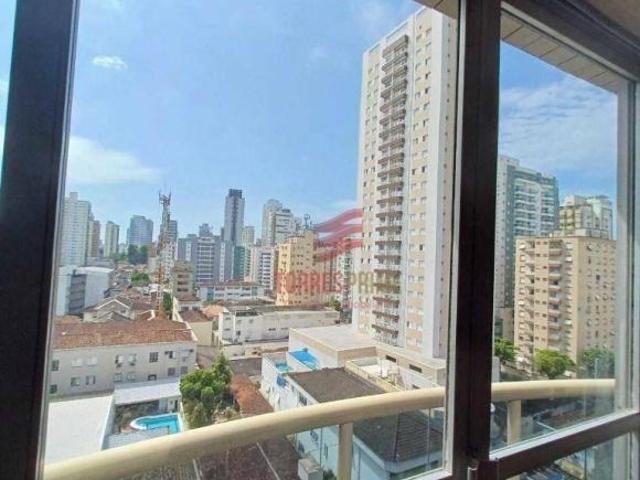 Apartamento com 4 dormitórios à venda, 200 m² por R$ 1.280.000,00 Embaré Santos/SP