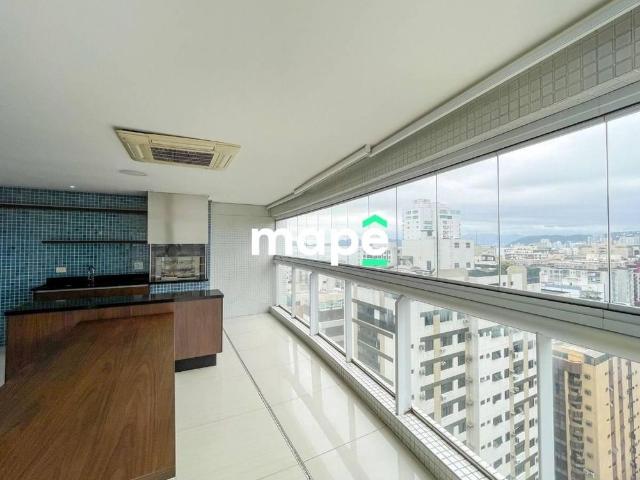 Apartamento Com 4 Dormitórios Para Alugar, 255 m² por R$29.000,00/mês Aparecida Santos/sp