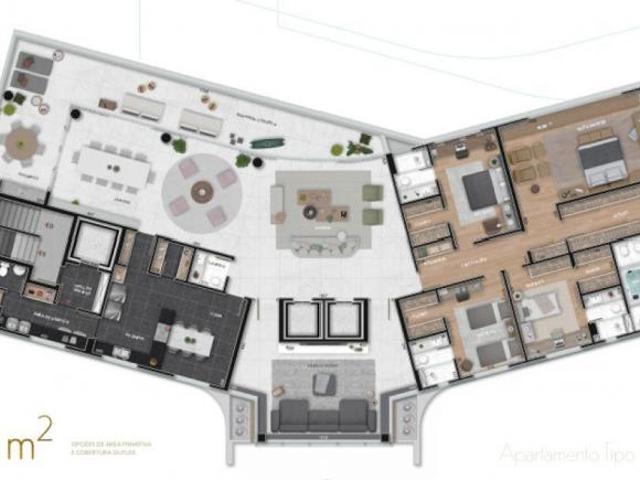 Apartamento com 4 quartos à venda em Belo Horizonte, no bairro Santa Lúcia