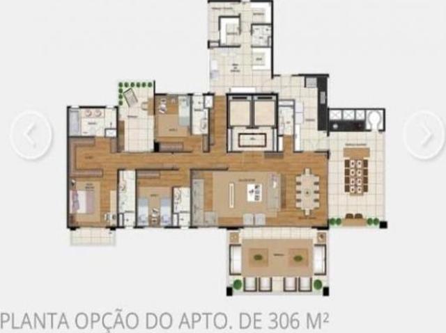 APARTAMENTO COM 4 SUITES PARA VENDA COM 306 M² PLANALTO PAULISTA SÃO PAULO/SP