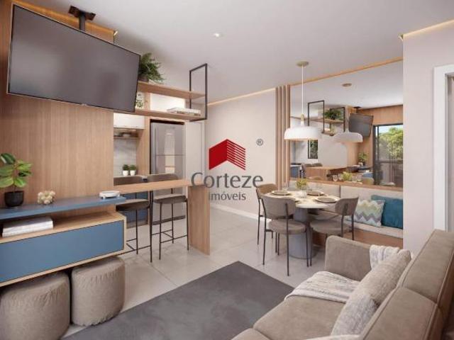 Apartamento com 57,42m² 2 quartos, à venda, no bairro Pedro Moro em São José dos Pinhais
