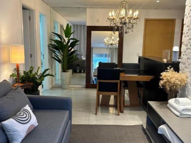 Apartamento com 66 m² e 1 quarto mobiliado à venda em Alphaville