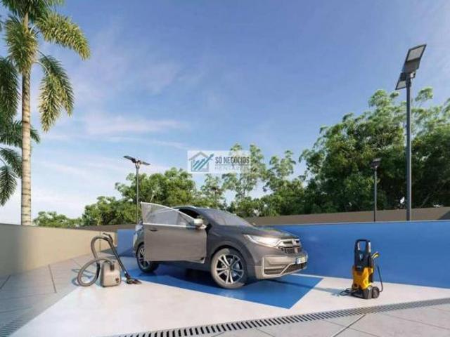 Apartamento com dois dormitórios e uma vaga de garagem para carro, próximo do shopping Taboão e da f