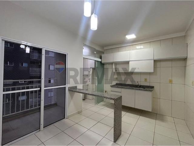 Apartamento com dois quartos e sacada para locação Residencial Buritis