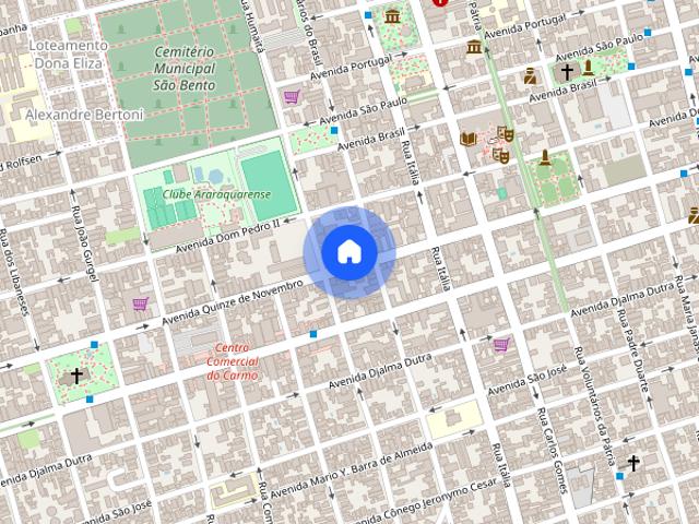 Apartamento com ótima localização, no centro da cidade, ao lado da Uniara