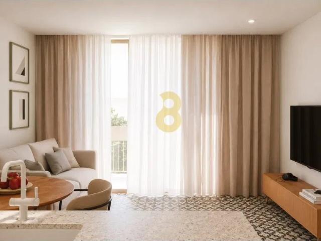 Apartamento com Terraço de 34.75 m² em Custóias