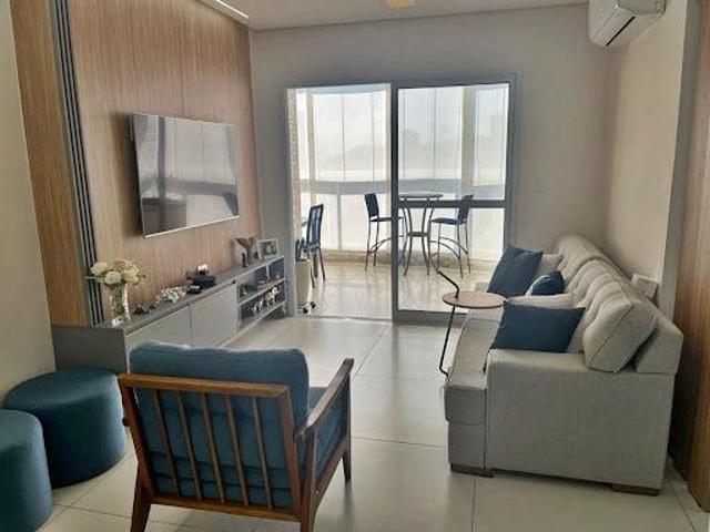 Apartamento com vista mar, no bairro Guilhermina em Praia Grande