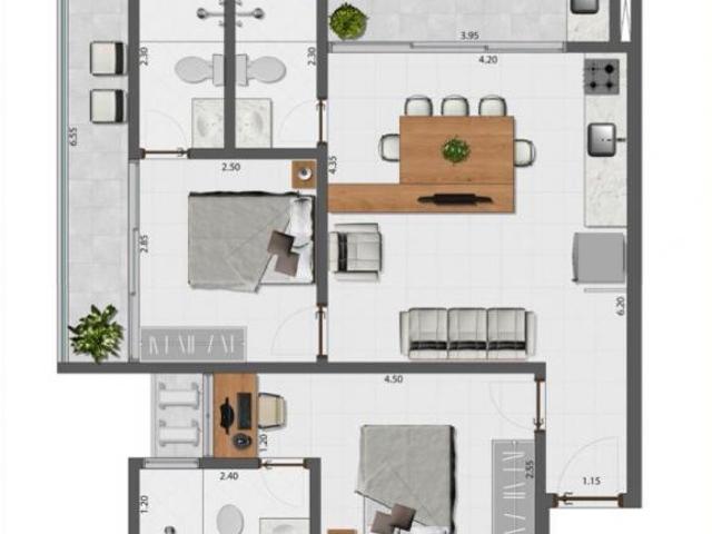 APARTAMENTO COM VISTA PARA O MAR NO PEREQUE AÇU