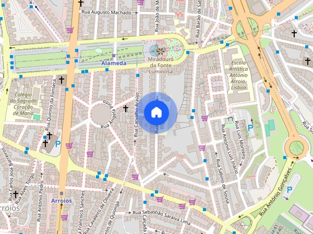 Apartamento composto Lisboa IST