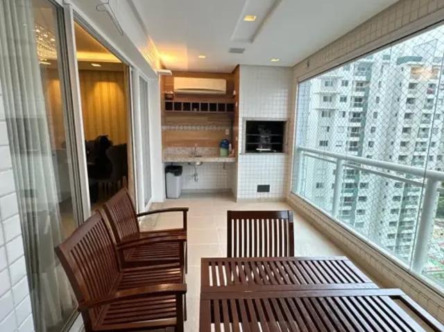 Oportunidade vista do sol com 3 suites / 100% mbiliado