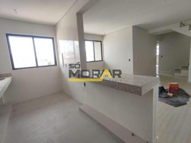 Apartamento cobertura predio novo a venda com 3 quartos no Sagrada Familia, Belo Horizonte