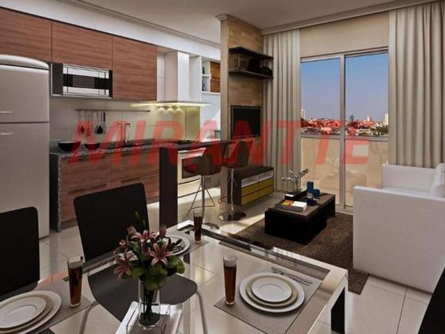 Apartamento de 42.2m² com 2 quartos