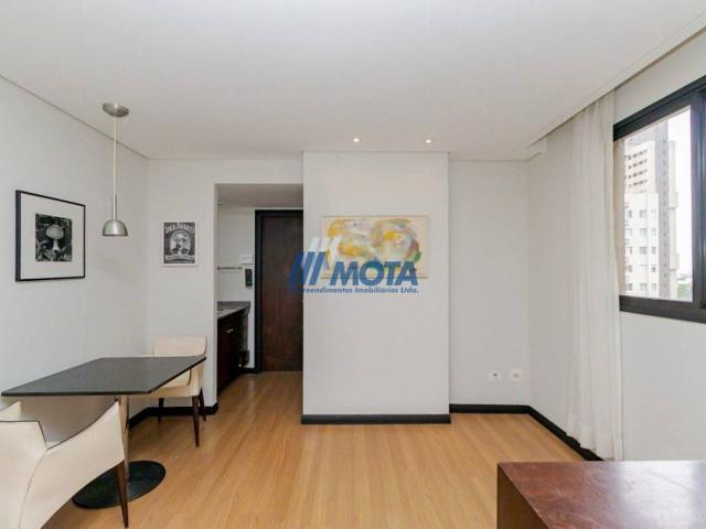 Apartamento de 42 m² na Padre Anchieta Bigorrilho Curitiba PR, à venda por R$ 356.000 ou aluguel por R$ 1.950/mês