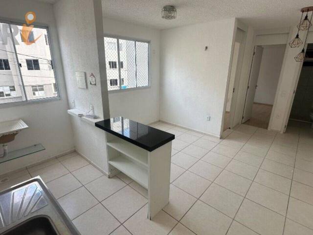 Apartamento de 47 m² na Gentil Monte Silva Tamatanduba Eusébio CE, aluguel por R$ 1.200/mês