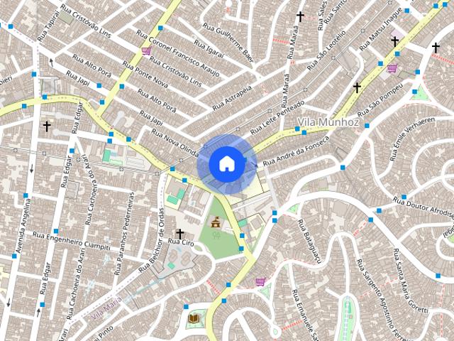 Apartamento de 44m² com 1 quartos