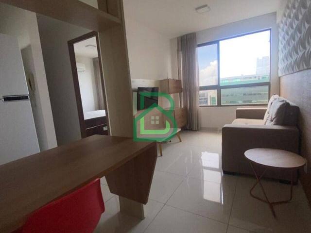 Apartamento de 45 m² na Estácio Coimbra Paissandu Recife PE, aluguel por R$ 4.200/mês