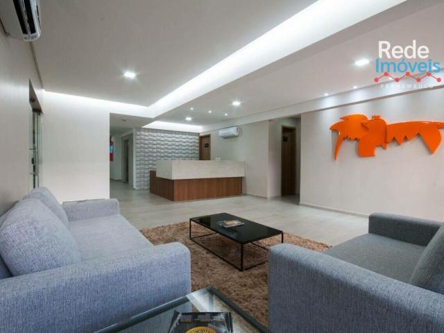 Apartamento de 45 m² Paissandu Recife, aluguel por R$ 4.200/mês