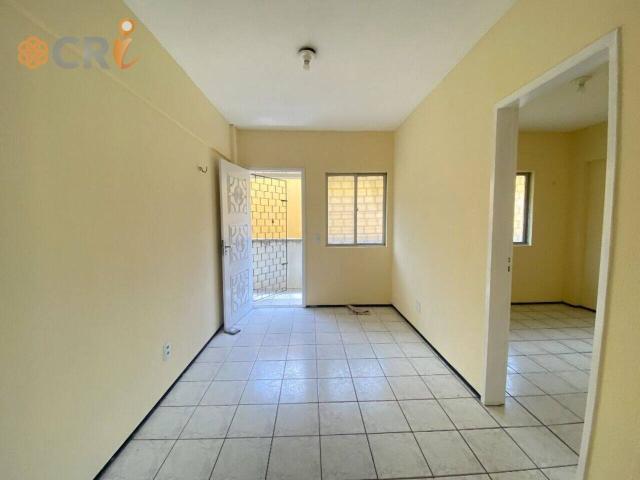 Apartamento de 46 m² na Duque de Caxias Centro Fortaleza CE, aluguel por R$ 1.100/mês