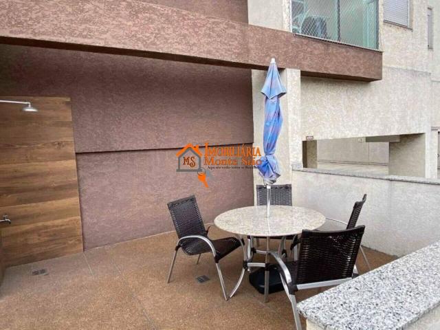 Apartamento de 50 m² na Santana Jardim Munhoz Guarulhos SP, à venda por R$ 405.000 ou aluguel por R$ 2.300/mês