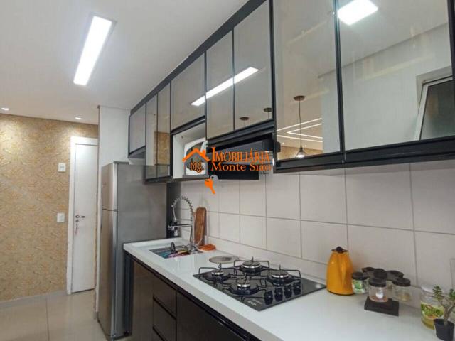 Apartamento de 63 m² na Martins Júnior Jardim Bela Vista Guarulhos SP, aluguel por R$ 2.451/mês